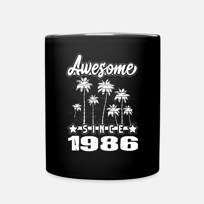 Génial depuis 1986 - Mug uni - noir