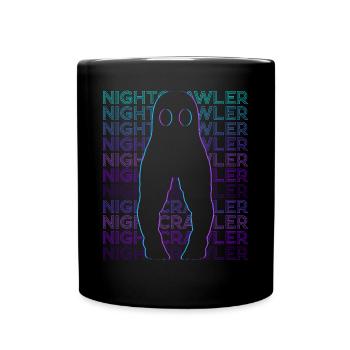 Fresno Nightcrawler Cryptoid Cryptozoology - Full Colour Mug - black - Front