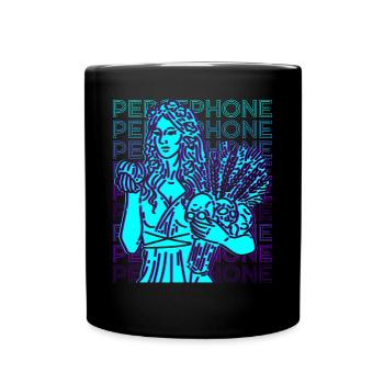 Persephone Griechische Göttin Griechische Mytholog - Tasse einfarbig - Schwarz - Vorne