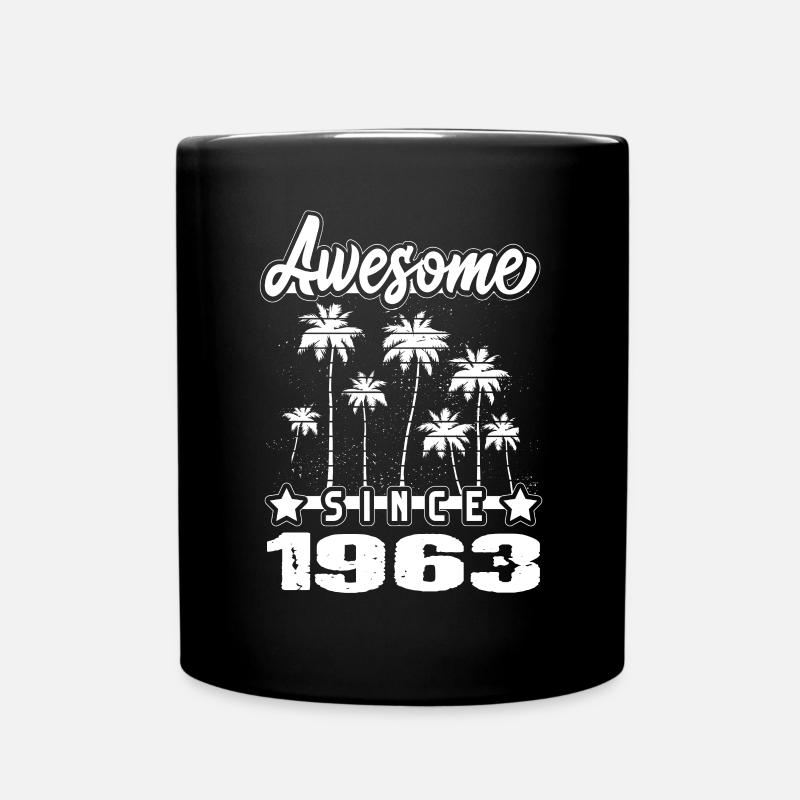 Awesome Since 1963 - Tasse einfarbig - Schwarz