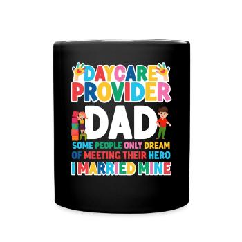 Childcare Daycare Provider Teacher - Tasse einfarbig - Schwarz - Vorne