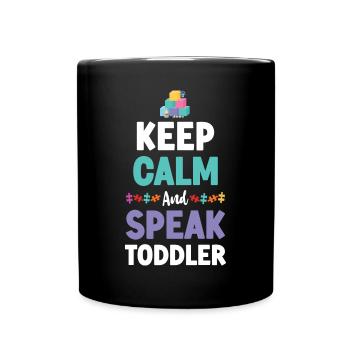 Childcare Daycare Provider Teacher - Tasse einfarbig - Schwarz - Vorne