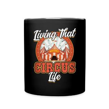 The Circus Life Life - Circus Party Master - Full Colour Mug - black - Front