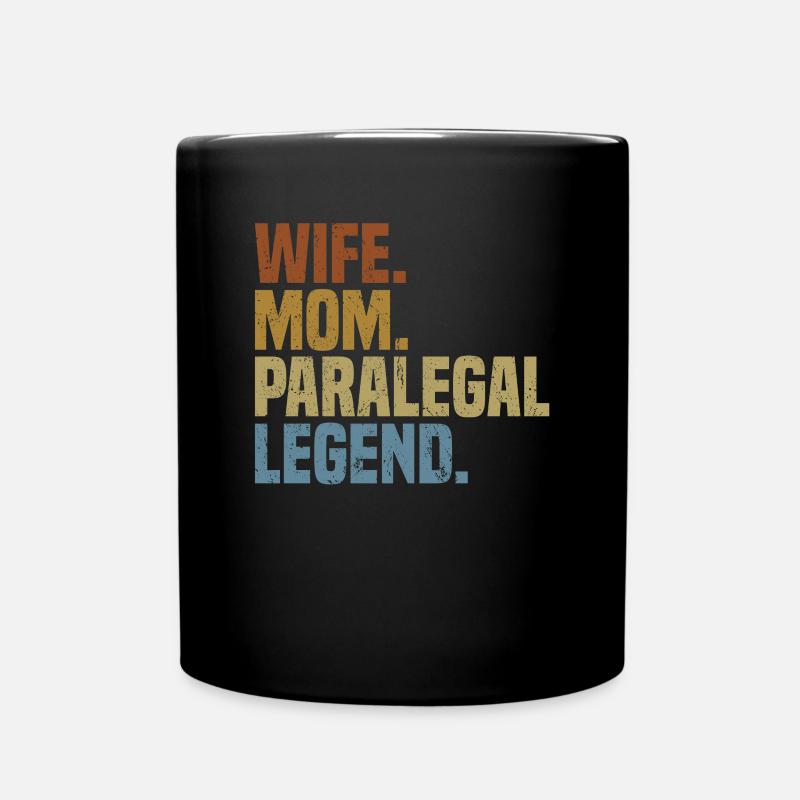Lgbt Lesbian Rainbow Flag Bisexual Queer - Full Colour Mug - black