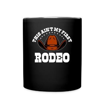 Rodéo Western Cowboy Wild West Retro Horse - Mug uni - noir - Devant