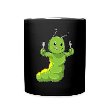 Caterpillar Cutellery Cuisine - Mug uni - noir - Devant
