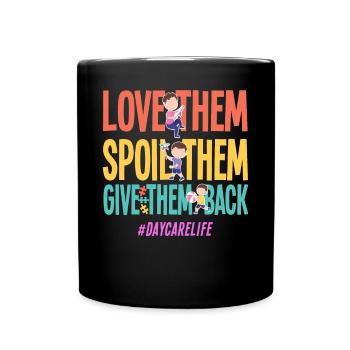 Fournisseur de services de garde d’enfants Enseignant - Mug uni - noir - Devant