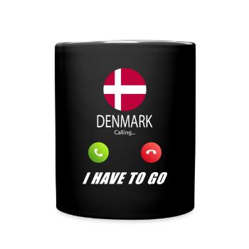 Le Danemark qualifie de slogan les drapeaux lusiger - Mug uni - noir - Devant