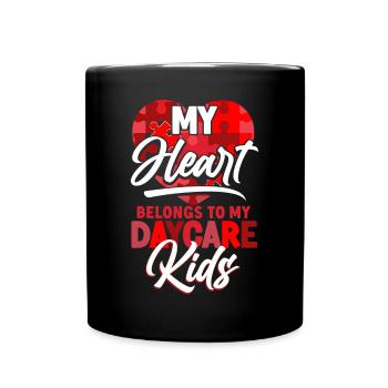 Fournisseur de services de garde d’enfants Enseignant - Mug uni - noir - Devant