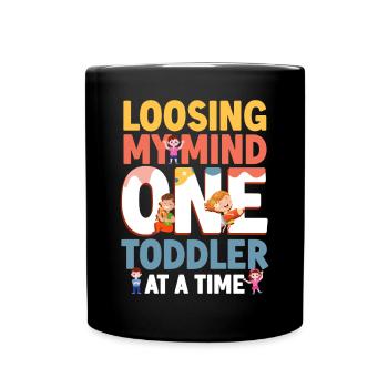 Fournisseur de services de garde d’enfants Enseignant - Mug uni - noir - Devant