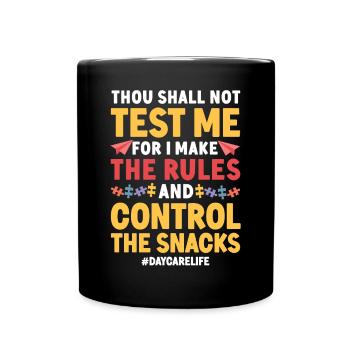 Fournisseur de services de garde d’enfants Enseignant - Mug uni - noir - Devant