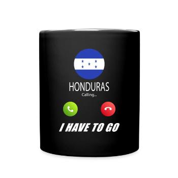 Honduras calls lusiger flags saying - Full Colour Mug - black - Front