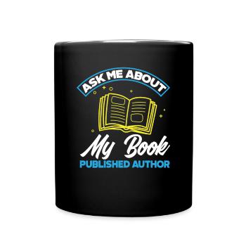 Author Author Funny Author Gift - Full Colour Mug - black - Front