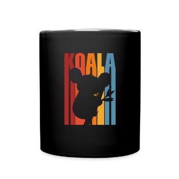Koala Koala Bear Australie Bear Gift - Mug uni - noir - Devant