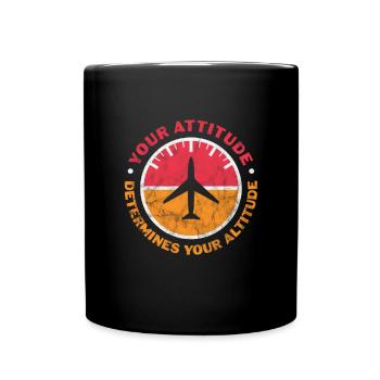 Motivation Motivieren Karriere Spruch Geschenk - Tasse einfarbig - Schwarz - Vorne