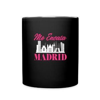 Madrid - Tasse einfarbig - Schwarz - Vorne
