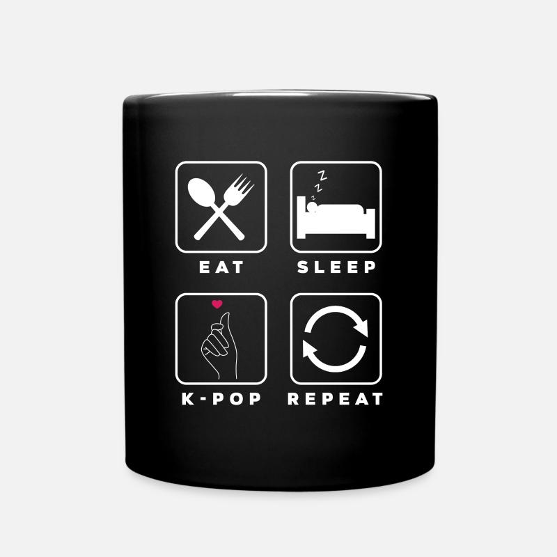 K-Pop K-Drama Musique pop coréenne - Mug uni - noir