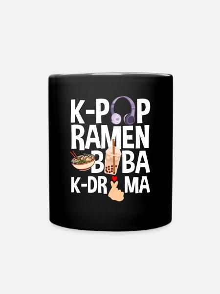 K-Pop K-Drama Musique pop coréenne - Mug uni - noir