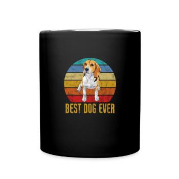 Beagle - Mug uni - noir - Devant