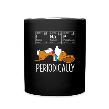 Lustiges Beagle Geschenk - Tasse einfarbig - Schwarz - Vorne