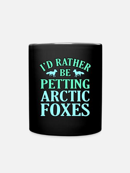 Polarfuchs - Tasse einfarbig - Schwarz