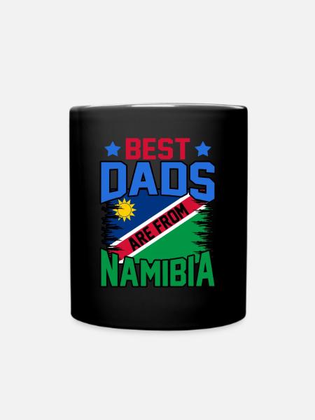 Namibia - Tasse einfarbig - Schwarz