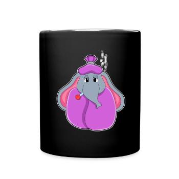 Thermomètre clinique pour éléphants - Mug uni - noir - Devant