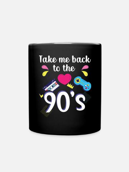 Take Me Back To The 90's 1990 Party 1990s - Mok uni - zwart