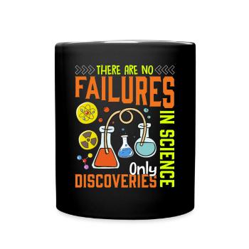 Pas d’échecs en science plus drôle - Mug uni - noir - Devant