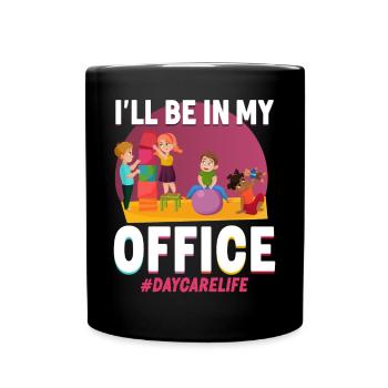 Fournisseur de services de garde d’enfants Enseignant - Mug uni - noir - Devant