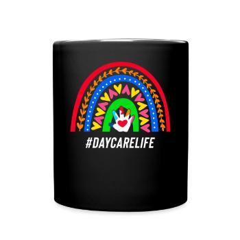 Fournisseur de services de garde d’enfants Enseignant - Mug uni - noir - Devant