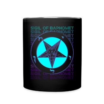 Sceau de Baphomet Pentagram Occult Magic - Mug uni - noir - Devant
