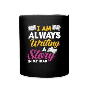 Author Author Funny Author Gift - Full Colour Mug - black - Front