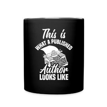 Author Author Funny Author Gift - Full Colour Mug - black - Front