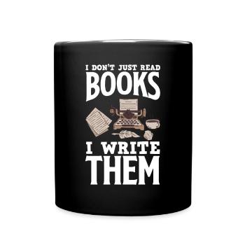Author Author Funny Author Gift - Full Colour Mug - black - Front