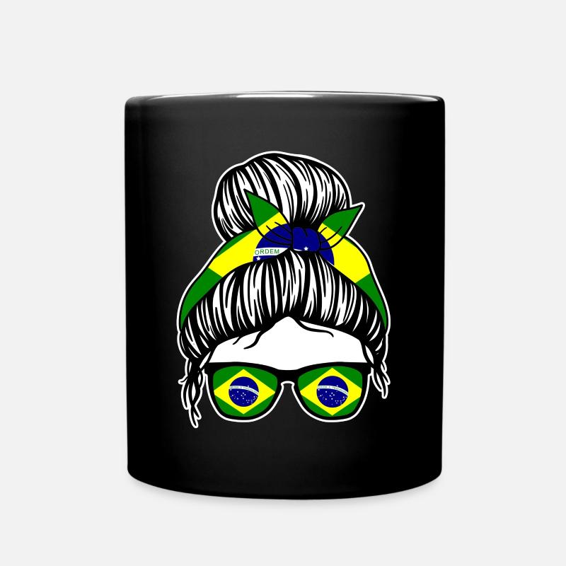 Brésil Brésilien Brésil - Mug uni - noir