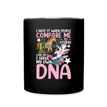 I Hate It When People Compare Me To Others - Tasse einfarbig - Schwarz - Vorne