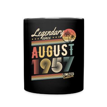Légendaire depuis août 1957 Édition limitée - Mug uni - noir - Devant