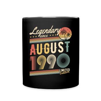 Légendaire depuis août 1990 Édition Limitée - Mug uni - noir - Devant