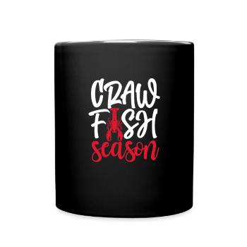 Écrevisse - Mug uni - noir - Devant
