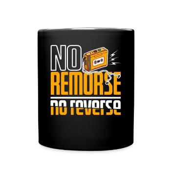 Remorse No Reverse Walkman Cassette - Full Colour Mug - black - Front