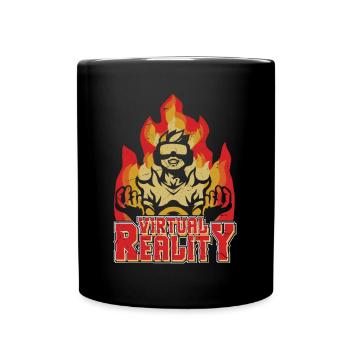 Reality Player - Full Colour Mug - black - Front