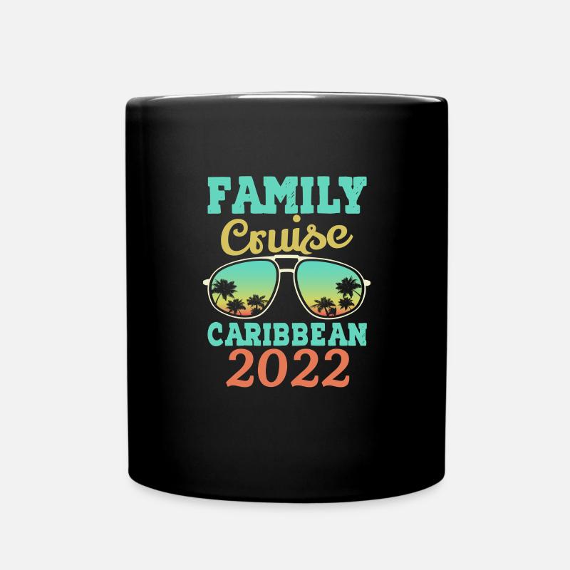 Croisière 2022 Caraïbes - Mug uni - noir