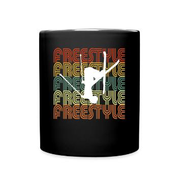 FREESTYLE - Full Colour Mug - black - Front