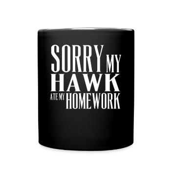 HAWK - Full Colour Mug - black - Front
