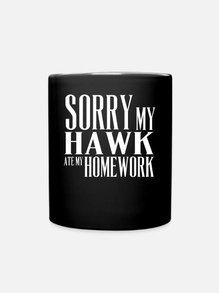 HAWK - Full Colour Mug - black