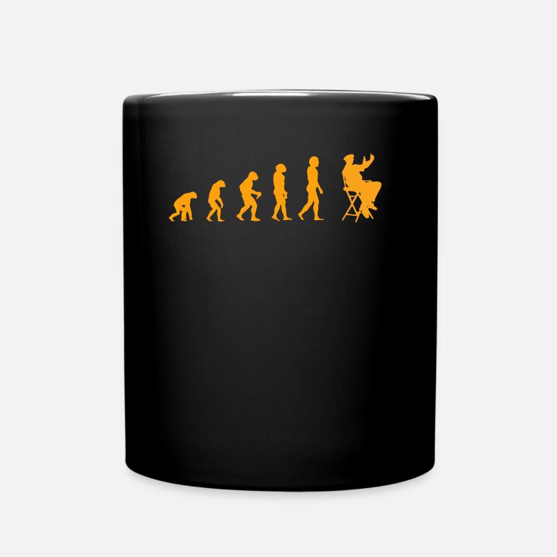 Director Evolution Yellow - Full Colour Mug - black