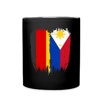 Germany Flag Philippines - Full Colour Mug - black - Front