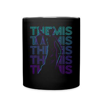 Themis Goddess of Justice Lady Justice - Full Colour Mug - black - Front
