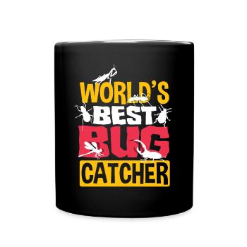 Entomology Entomologist Insects Bugs Worlds Best - Full Colour Mug - black - Front